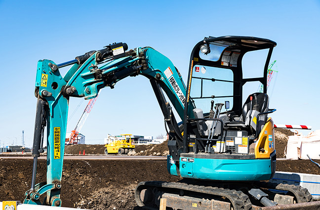 小型車両系建設機械運転特別教育（3t未満）